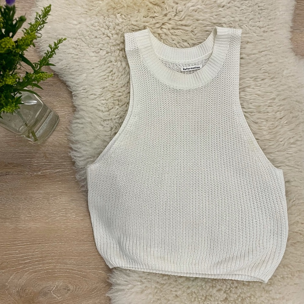 Reformation Knit Top | Lilac Top